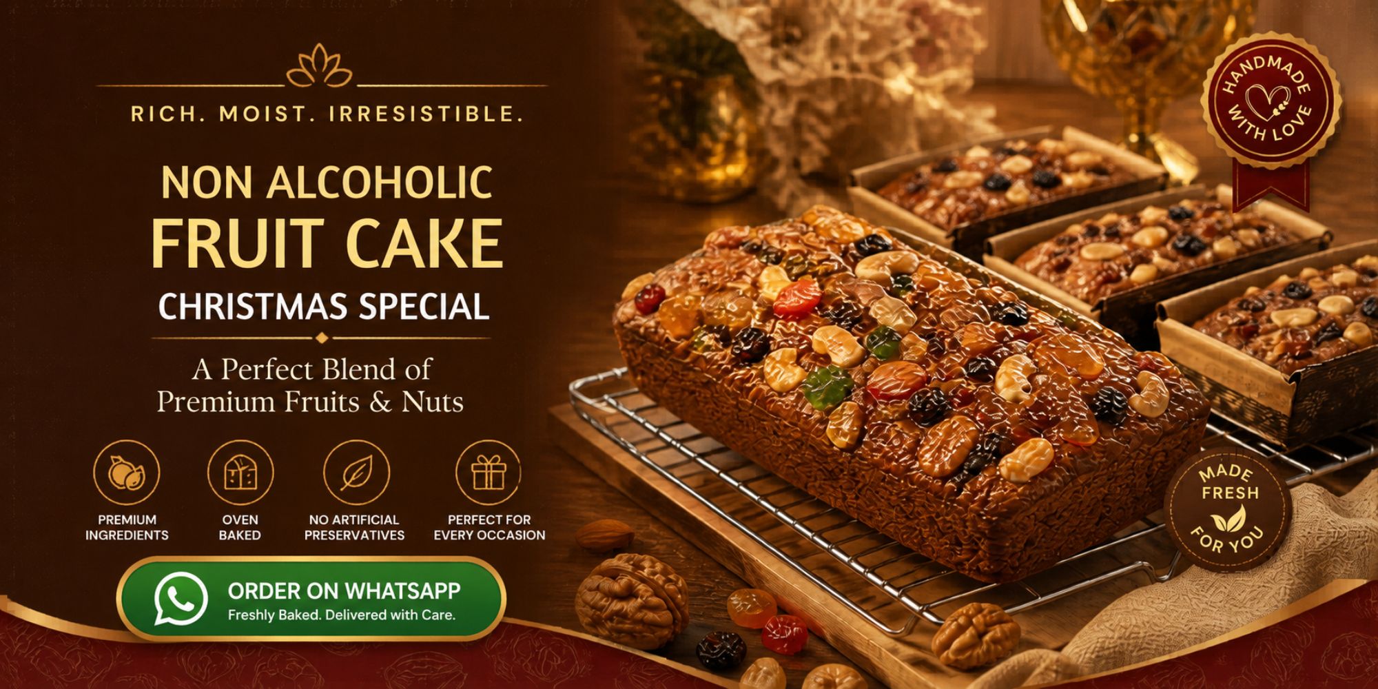 Non AlcoFruit Cake