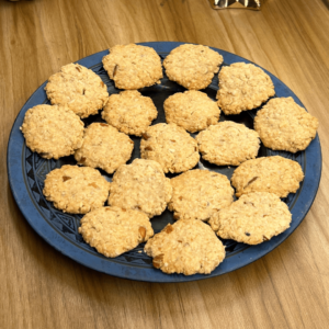 Oats and Almonds Cookies