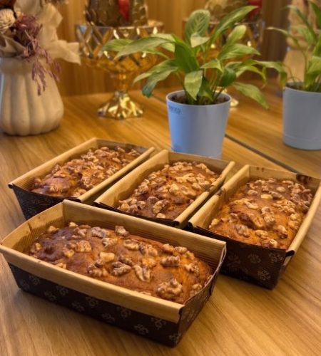 Banana Walnut Cake
